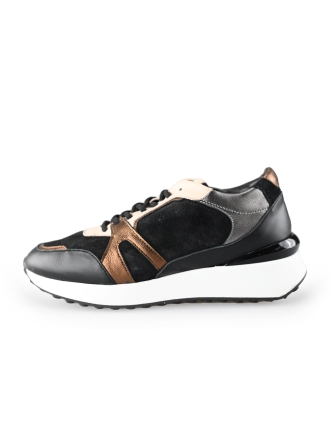 Manfield Sneakers Zwart 239310