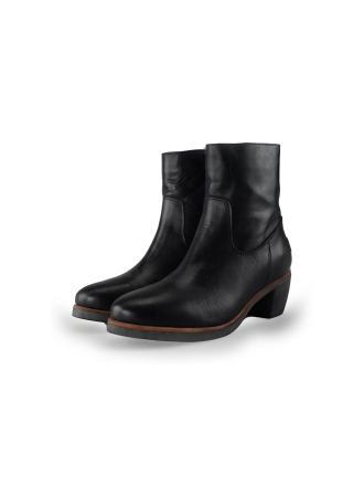 Shabbies Enkellaarzen Zwart 239704