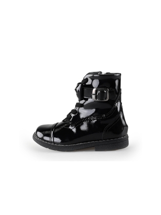Jochie Veterboots Zwart 239849