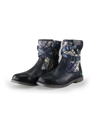 Bunnies Enkellaarzen Blauw 239861