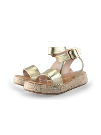 Poelman Sandalen Goud 243094