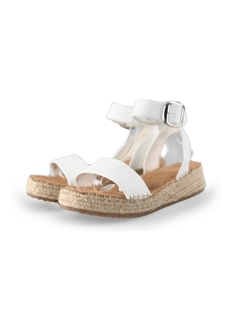 Poelman Sandalen Wit 243101