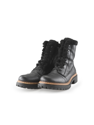 Rieker Veterboots Zwart 249017