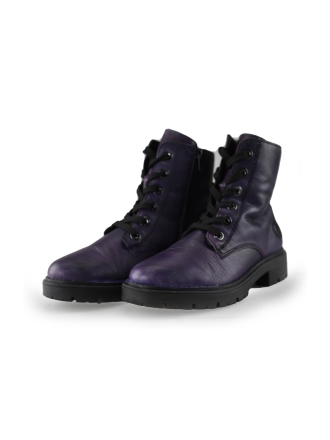 Rieker Veterboots Paars 240067