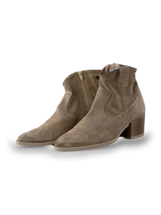 Linea Zeta Enkellaarzen Beige 240094
