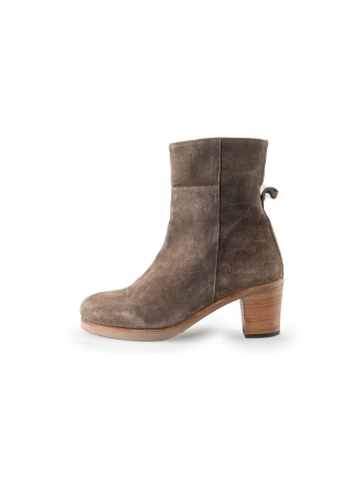 Shabbies Enkellaarzen Bruin 240406