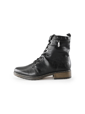 Rieker Veterboots Zwart 240767