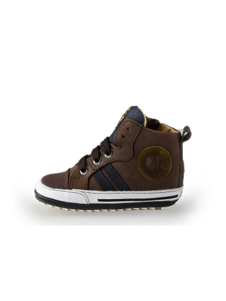 Shoesme Hoge sneakers Bruin 240865
