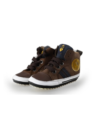 Shoesme Hoge sneakers Bruin 240865