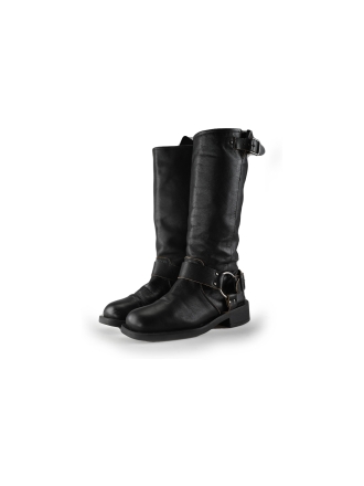 Manfield Laarzen Zwart 241001