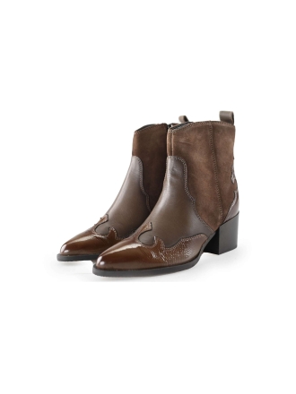 Linea Zeta Cowboy laarzen Bruin 241193