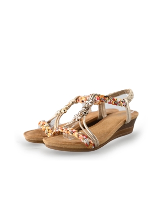 Double Heart Sandalen Goud 241858