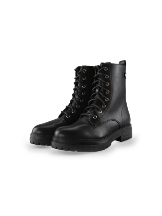 Poelman Veterboots Zwart 242348