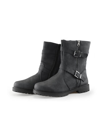 DSTRCT Biker boots Zwart 242744