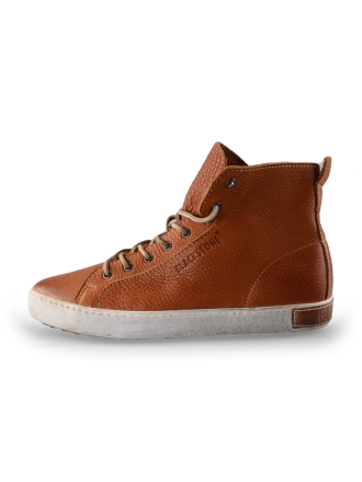 Blackstone Hoge sneakers Bruin 243029