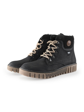 Rieker Veterboots Zwart 243086