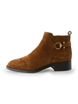 Linea Zeta Enkellaarzen Bruin 243375