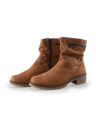Feyn Enkellaarzen Bruin 243434