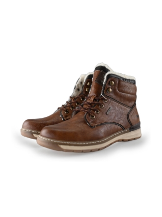 Mustang Hoge sneakers Bruin 243737