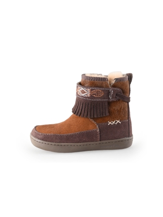 Shoesme Enkellaarzen Bruin 243742