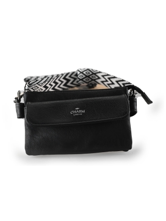 Charm London Tas Zwart 243934