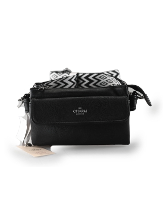 Charm London Tas Zwart 243940