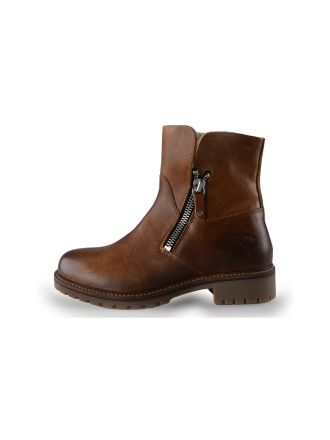 Travelin Enkellaarzen Bruin 244599