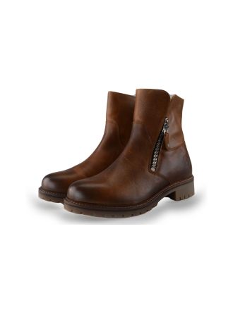 Travelin Enkellaarzen Bruin 244599