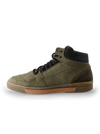 Manfield Hoge sneakers Groen 245119