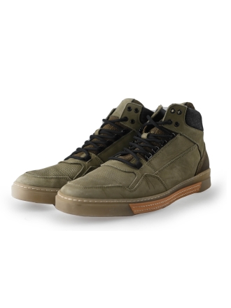 Manfield Hoge sneakers Groen 245119