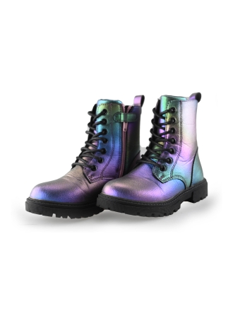 Nelson Veterboots Paars 245508