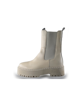 Nelson Chelsea boots Beige 245554