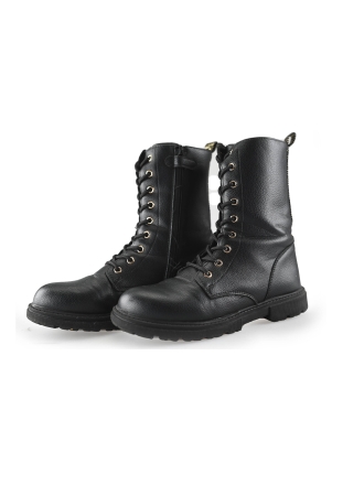 Nelson Veterboots Zwart 245661