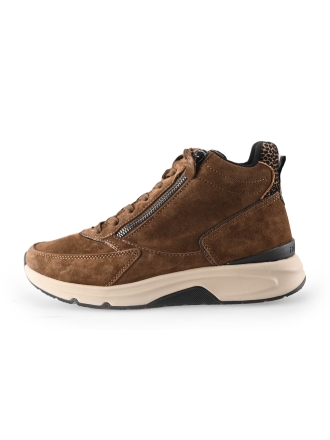 Gabor Hoge sneakers Bruin 245934