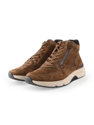 Gabor Hoge sneakers Bruin 245934