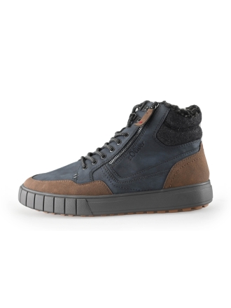 s. Oliver Hoge sneakers Grijs 246060