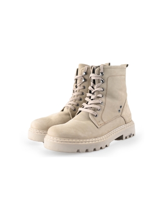 Poelman Veterboots Beige 246148