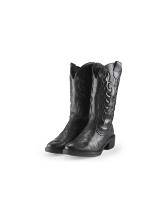 Nelson Cowboy laarzen Zwart 246898