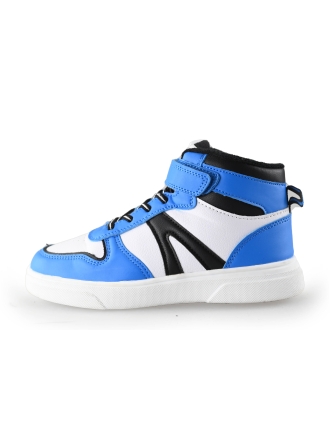Nelson Hoge sneakers Blauw 247201