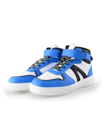 Nelson Hoge sneakers Blauw 247201