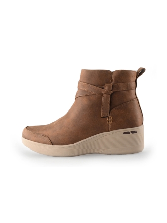 Skechers Enkellaarzen Bruin 247306