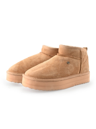 Warmbat Enkellaarzen Bruin 247318