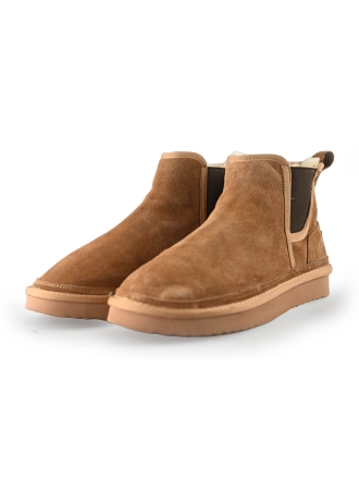Warmbat Enkellaarzen Cognac 247324