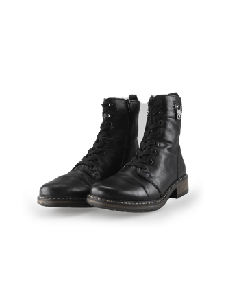 Rieker Veterboots Zwart 247544