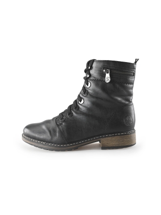 Rieker Veterboots Zwart 248200