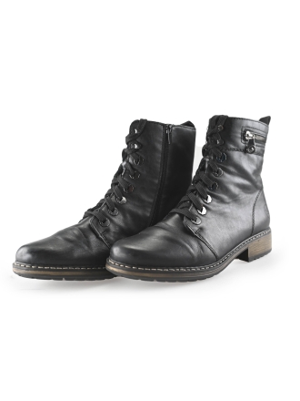 Rieker Veterboots Zwart 248200