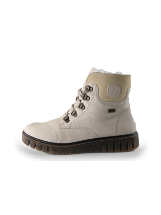 Rieker Veterboots Beige 248506