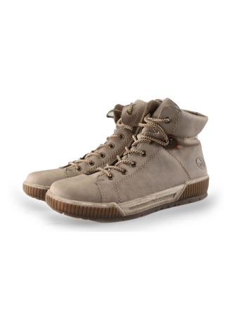 Rieker Veterboots Beige 248566