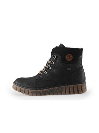 Rieker Veterboots Zwart 248578
