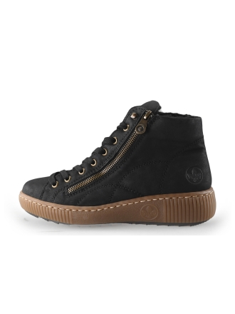 Rieker Veterboots Zwart 248649